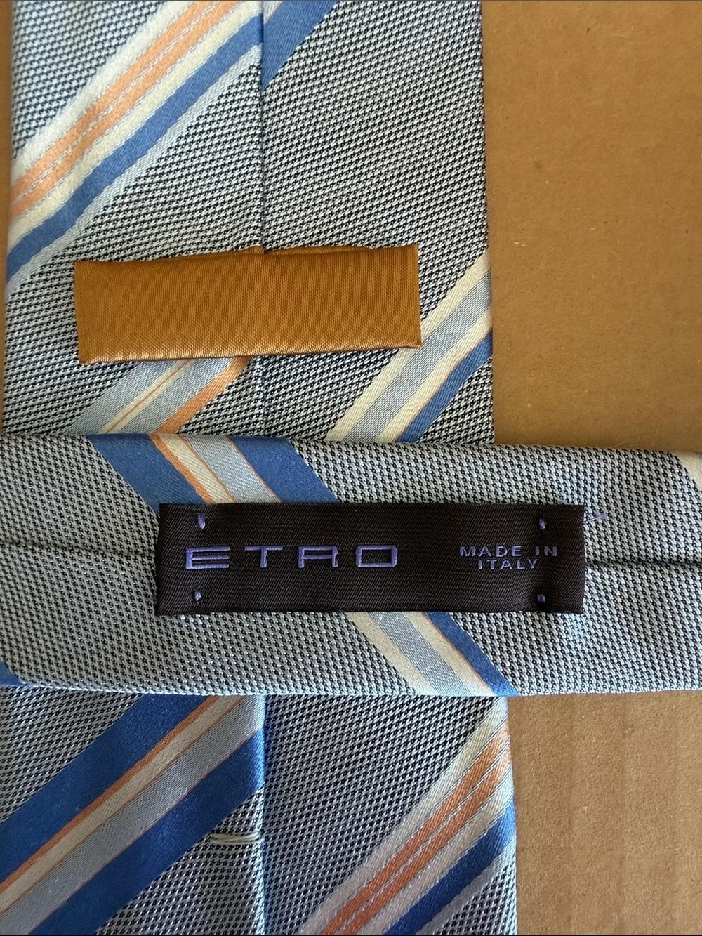 ETRO 100% Silk Mens Necktie